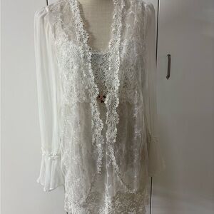 Romy Cream Textured Fabric